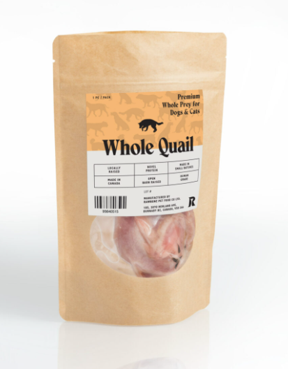 Rawbone Frozen Whole Quail