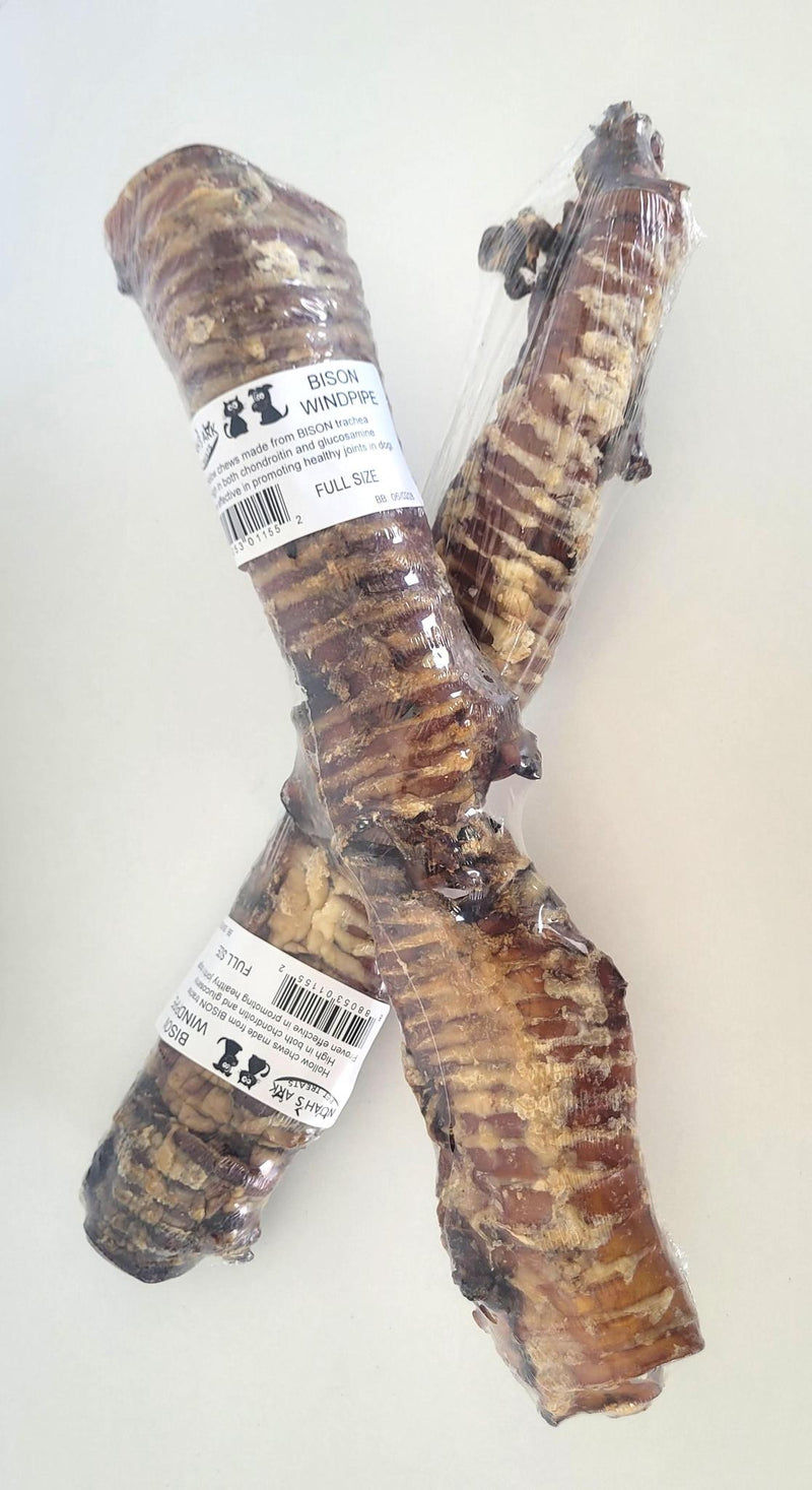 Load image into Gallery viewer, Noah's Ark Bulk Bison Windpipe 15-17''
