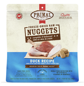 Primal Dog Freeze-dried Duck w/ Turkey & Fish