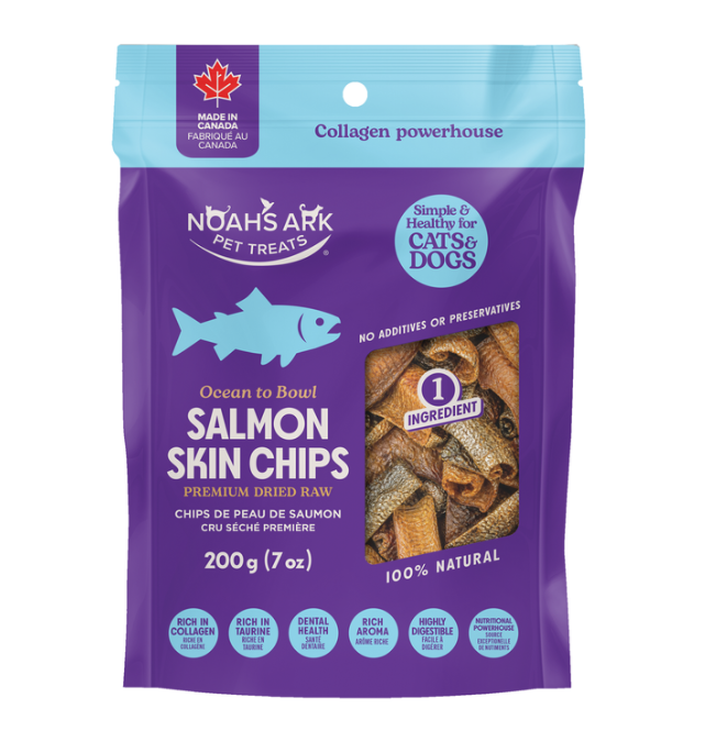 Load image into Gallery viewer, Noah's Ark Salmon Skin Chips 200g
