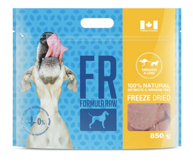 Formula Raw Freeze Dried Kangaroo & Lamb for Dogs