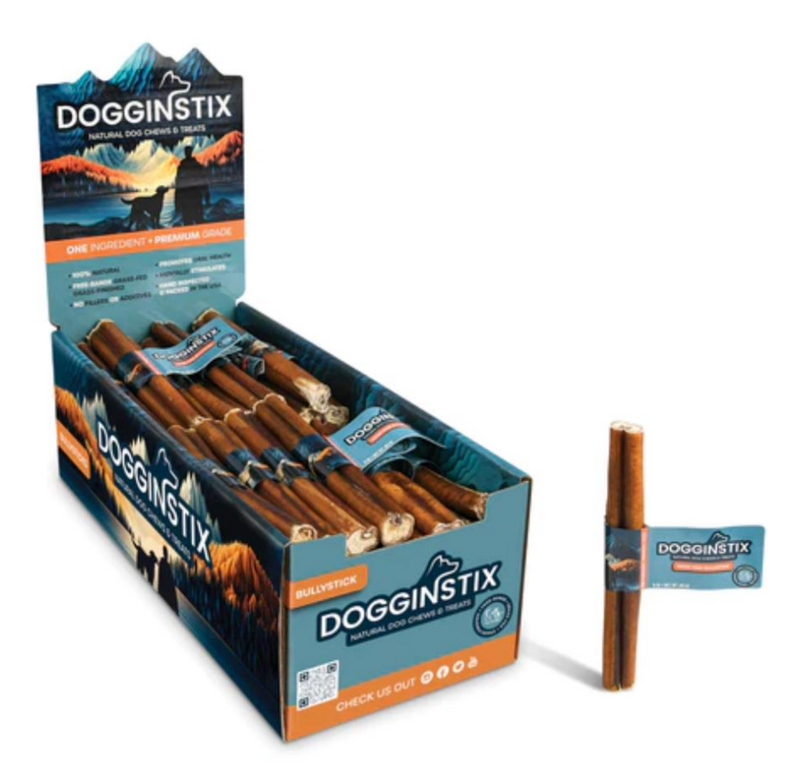 Load image into Gallery viewer, Dogginstix Beef Bully Stick Jumbo
