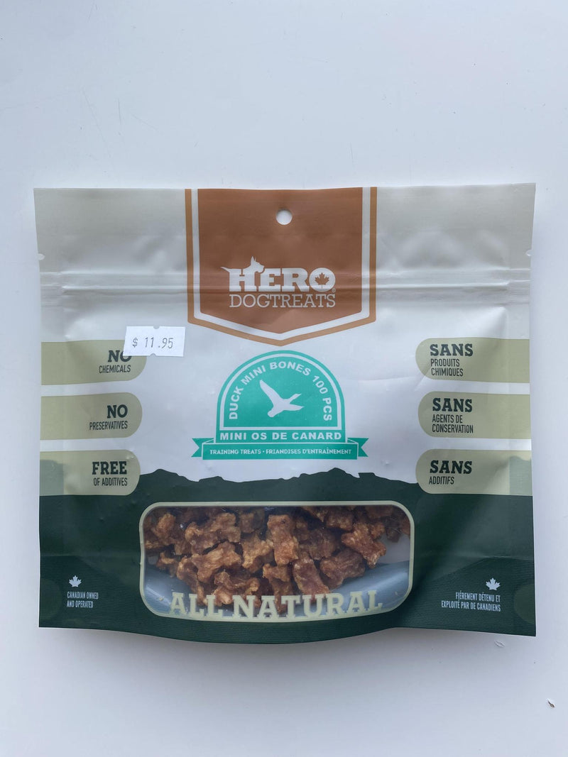 Load image into Gallery viewer, Hero Duck Mini Bones – 100 Pieces
