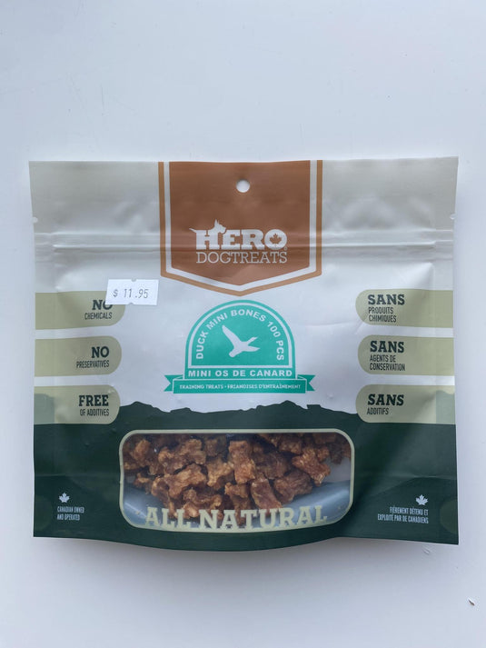 Hero Duck Mini Bones – 100 Pieces