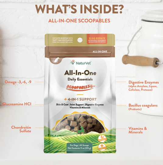 NaturVet Scoopables All-In-One Daily Essentials