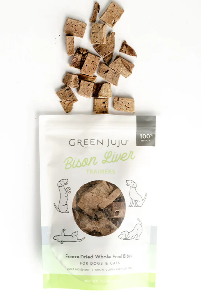 Green Juju Freeze-Dried Bison Liver Trainers