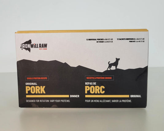 Iron Will Raw Original Pork 12lb