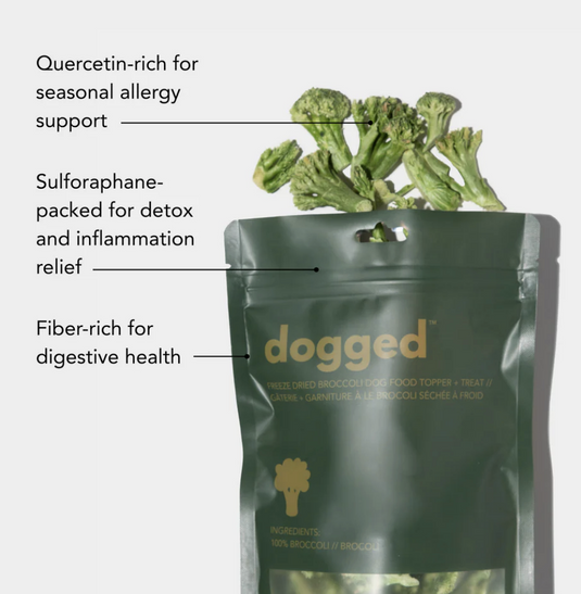 Dogged Freeze-dried Broccoli Topper 20g