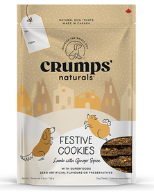 Crumps Dog Holiday Festive Cookies Lamb with Ginger 270g