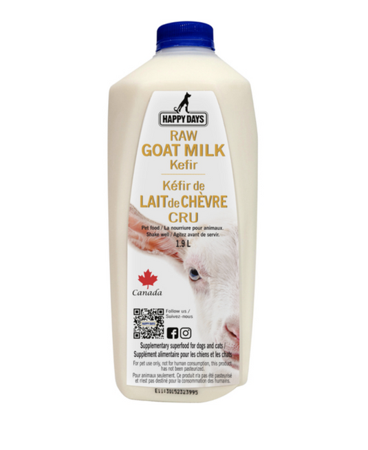 Happy Days Raw Fermented Goat Milk - Discover Dogs