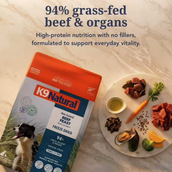 Load image into Gallery viewer, K9 Natural Beef Feast - Discover Dogs
