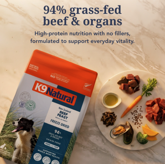 K9 Natural Beef Feast - Discover Dogs