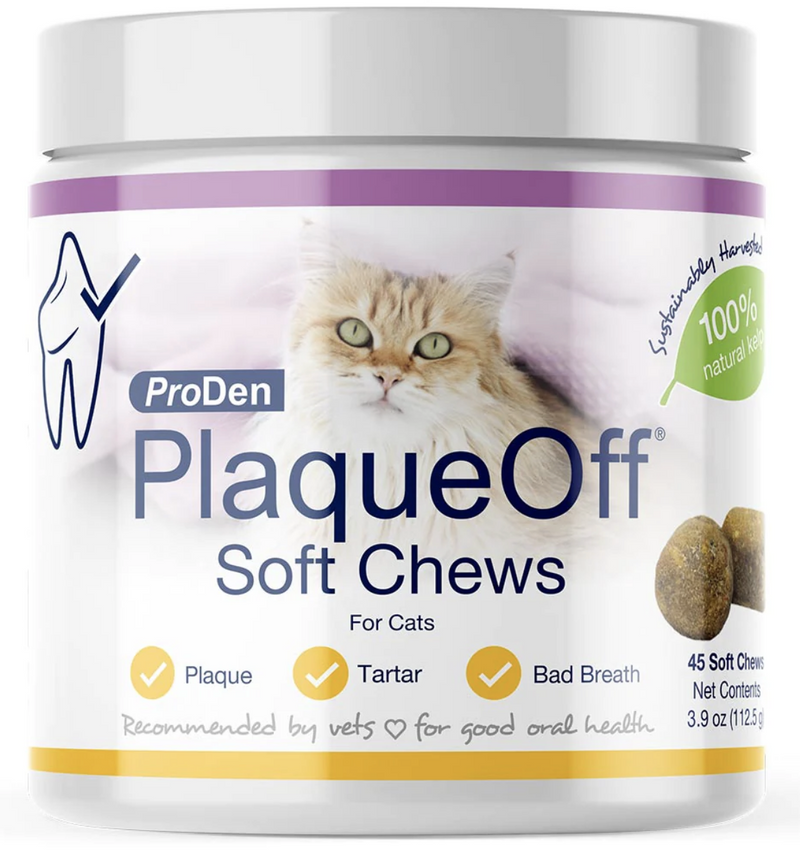 Load image into Gallery viewer, PlaqueOff Soft Chew Cat 45ct

