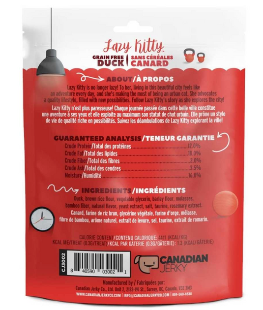 Lazy Kitty Air Dried Cat Treats Duck 85g