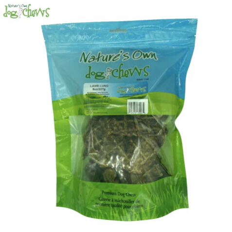 Load image into Gallery viewer, Nature&#39;s Own Kangaroo Lung Chew 227g
