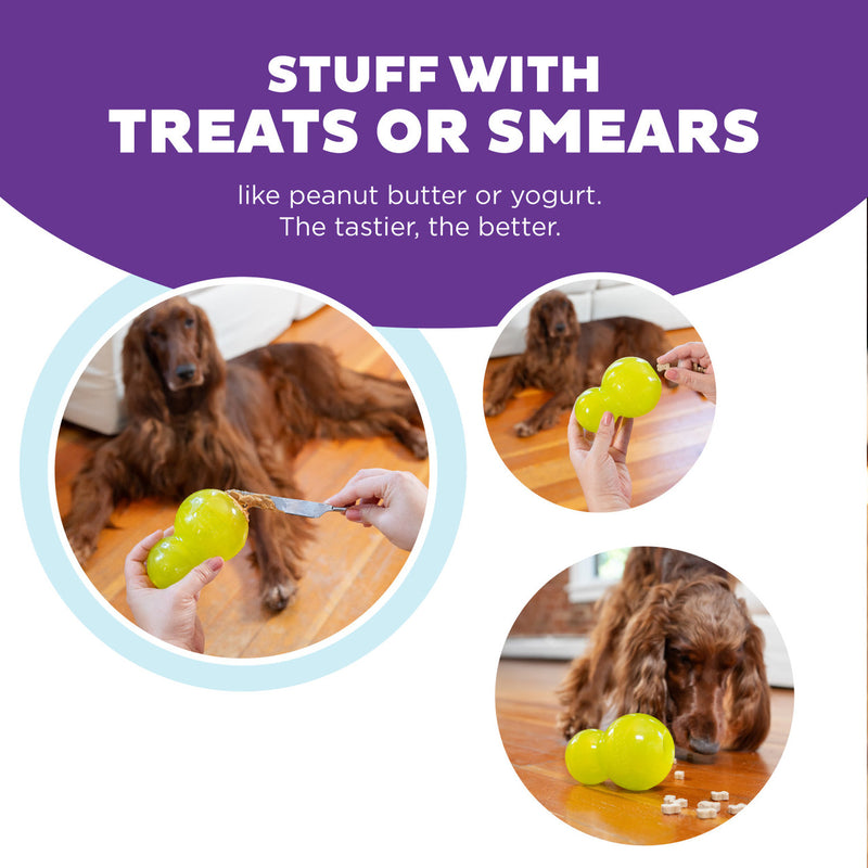 Load image into Gallery viewer, Planet Dog Double-Tuff Interactive Treat Stuffer
