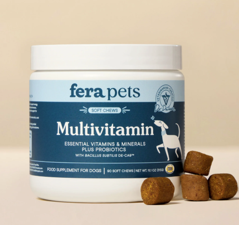 Fera Pet Organics Multivitamin Soft Chews for Dogs 90ct