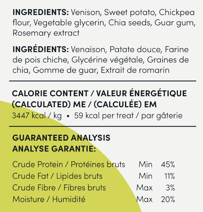 Load image into Gallery viewer, Crumps&#39; Naturals Dog Venison Jerky with Chia Seeds 158g
