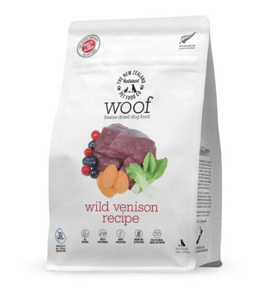 NZ Natural Woof Freeze-dried Wild Venison