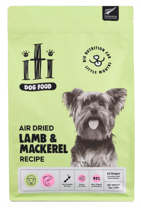 Iti Biti Air Dried Lamb & Mackerel for Dogs