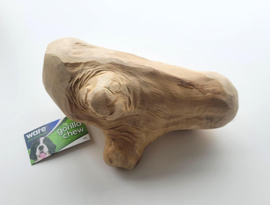 Natural Wood Gorilla Chew