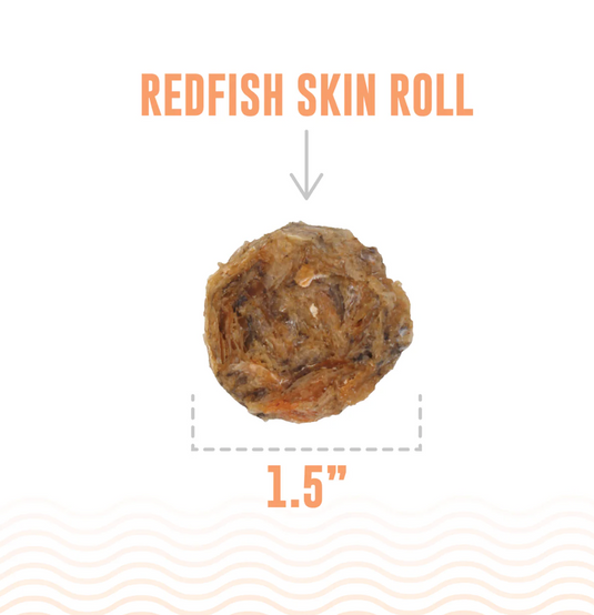 Icelandic Redfish Skin Rolls 3oz