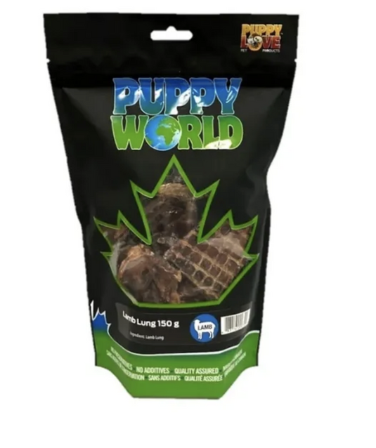 Puppy World Lamb Lung 150g