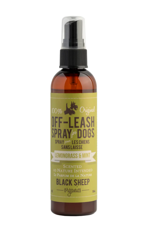 Black Sheep Organics Lemongrass & Mint Organic Off-Leash Spray 4oz
