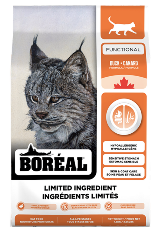 Boreal Cat Functional LID All Breed Duck 1.8 kg