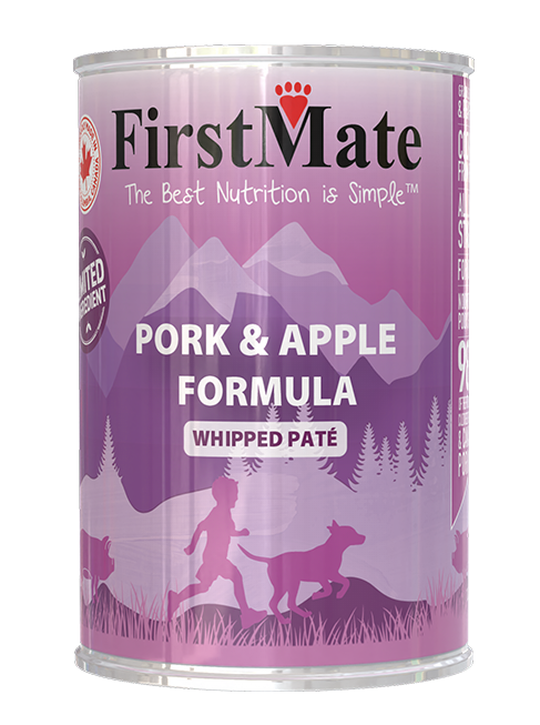 FirstMate Dog LID GF Pork & Apples 12.2 oz