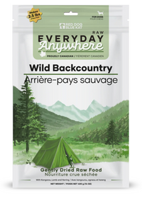 Everyday Anywhere Gently Dried Raw Wild Backcountry