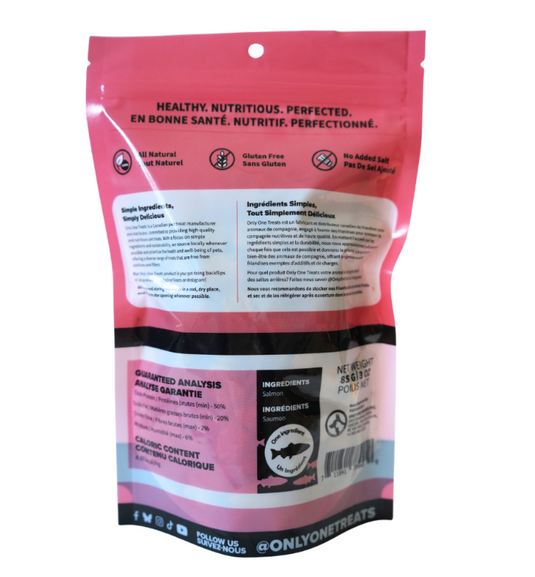 Only One Treats Freeze-Dried Salmon 85g