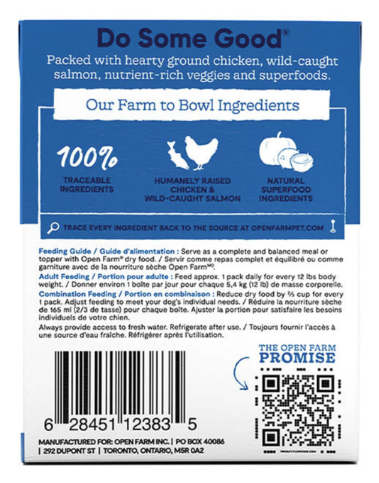 Load image into Gallery viewer, Open Farm Dog Chicken &amp; Salmon Rustic Stew 12.5oz
