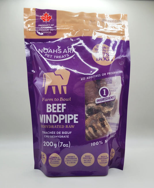 Noah's Ark Beef Windpipe Pack 200g