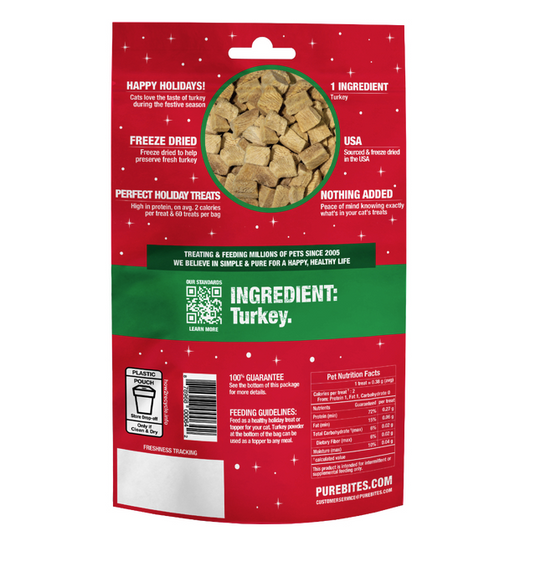 Pure Bites Cat Holiday Turkey 23g