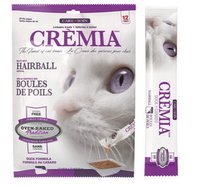 Oven-Baked Tradition Cat Cremia Puree Hairball Duck 12pk