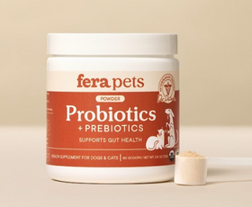 Fera Pet Organics Probiotics with Prebiotics for Dogs & Cats