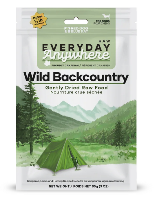Everyday Anywhere Gently Dried Raw Wild Backcountry