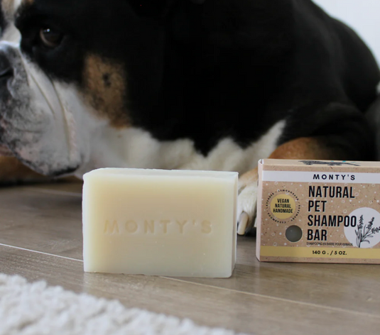 Monty Natural Pet Shampoo Bar