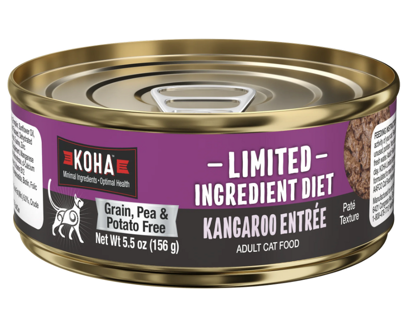 Load image into Gallery viewer, KOHA Limited Ingredient Diet Kangaroo Pate Entrée for Cats 156g
