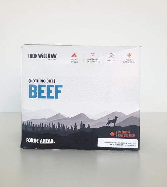 Iron Will Raw Nothing But (Basic) Beef 6lb