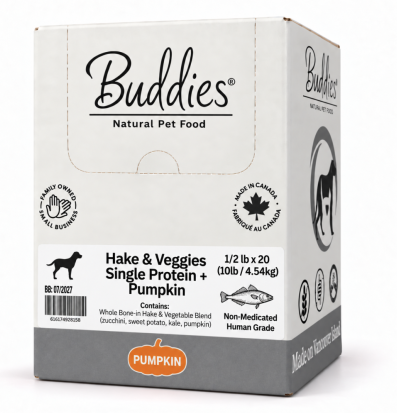 Buddies Dog Whitefish & Veggies Single Protein with Pumpkin 10lb