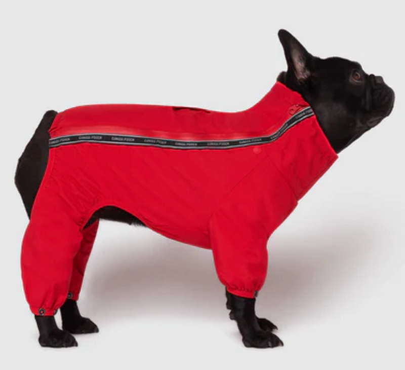 Load image into Gallery viewer, Canada Pooch Snow Suit Red
