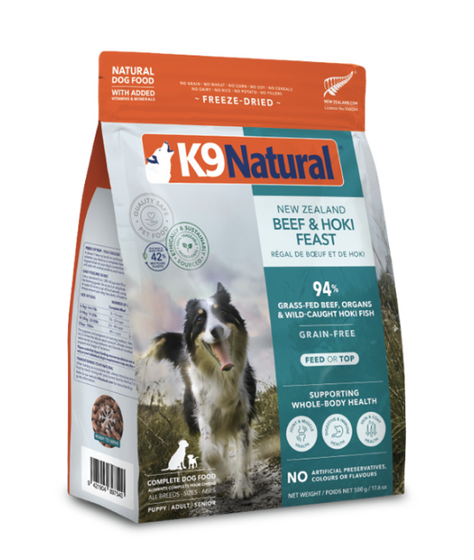 K9 Natural Beef & Hoki - Discover Dogs