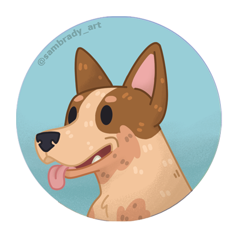 Load image into Gallery viewer, Dog Stickers By Sam
