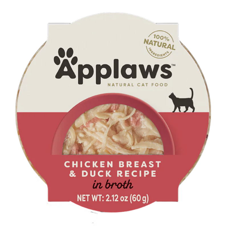 Load image into Gallery viewer, Applaws Chicken Breast &amp; Duck Pots 60g
