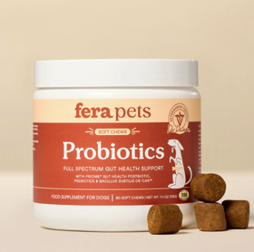 Fera Pet Organics Probiotic Soft Chews for Dogs 90ct
