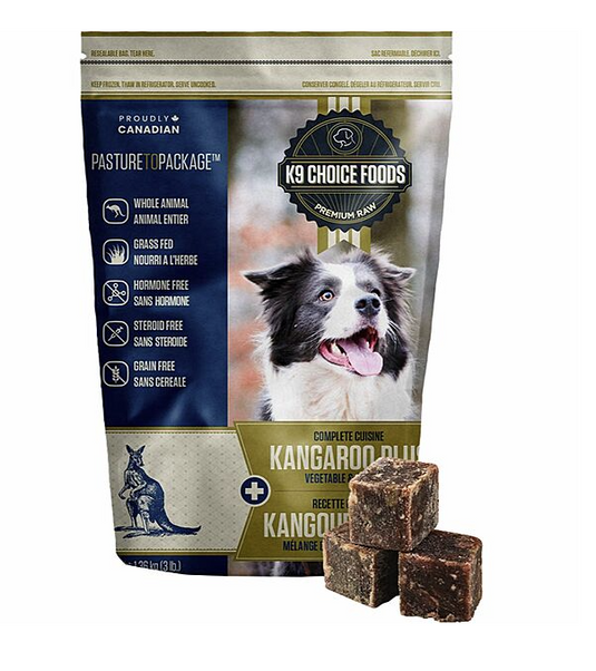 K9 Choice Frozen Raw Kangaroo Plus