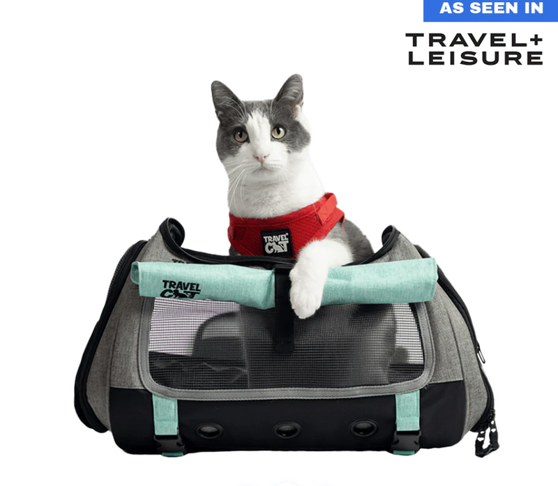 Load image into Gallery viewer, Travel Cat The Transpurrter Ultimate Calming Convertible Cat Carrier
