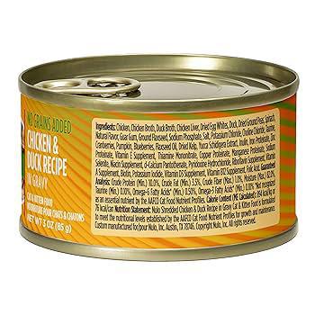Nulo Cat Shredded Chicken & Duck in Gravy Can 3oz